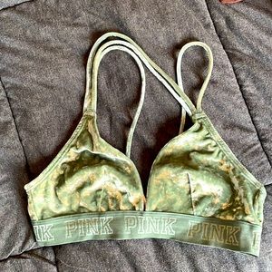 Velour Bra by Pink by VS sz M